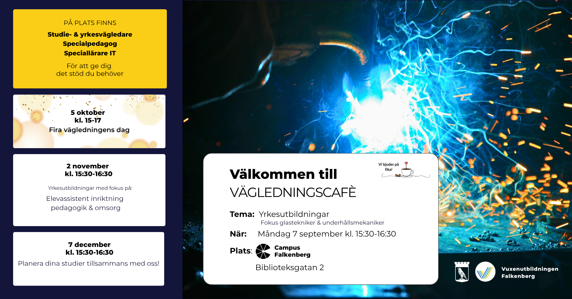 Information om vägledningscafé